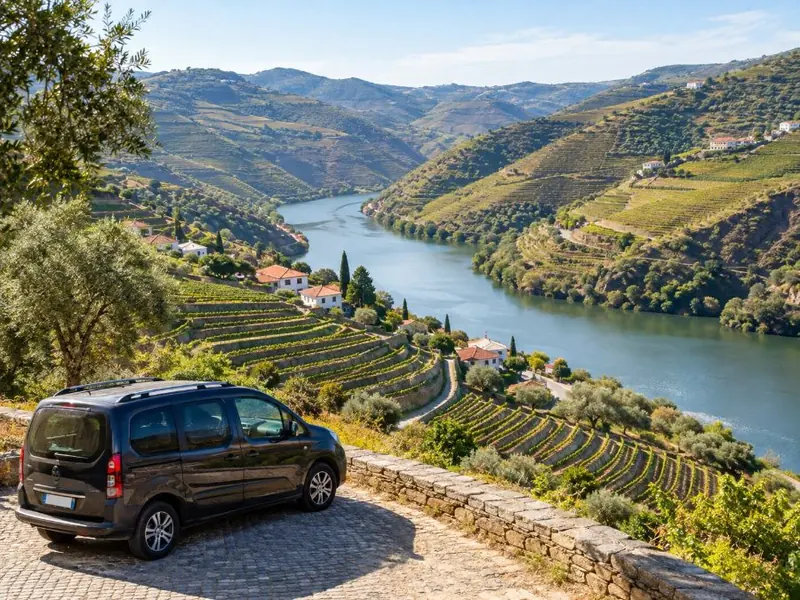 Two Wineries, Lunch & Cruise in a Small Van