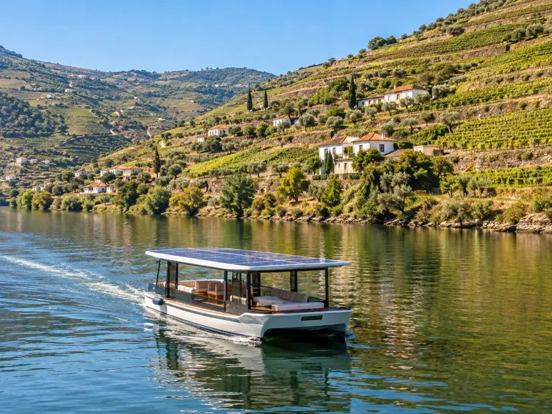 Silent Solar Boat with Wine Tasting